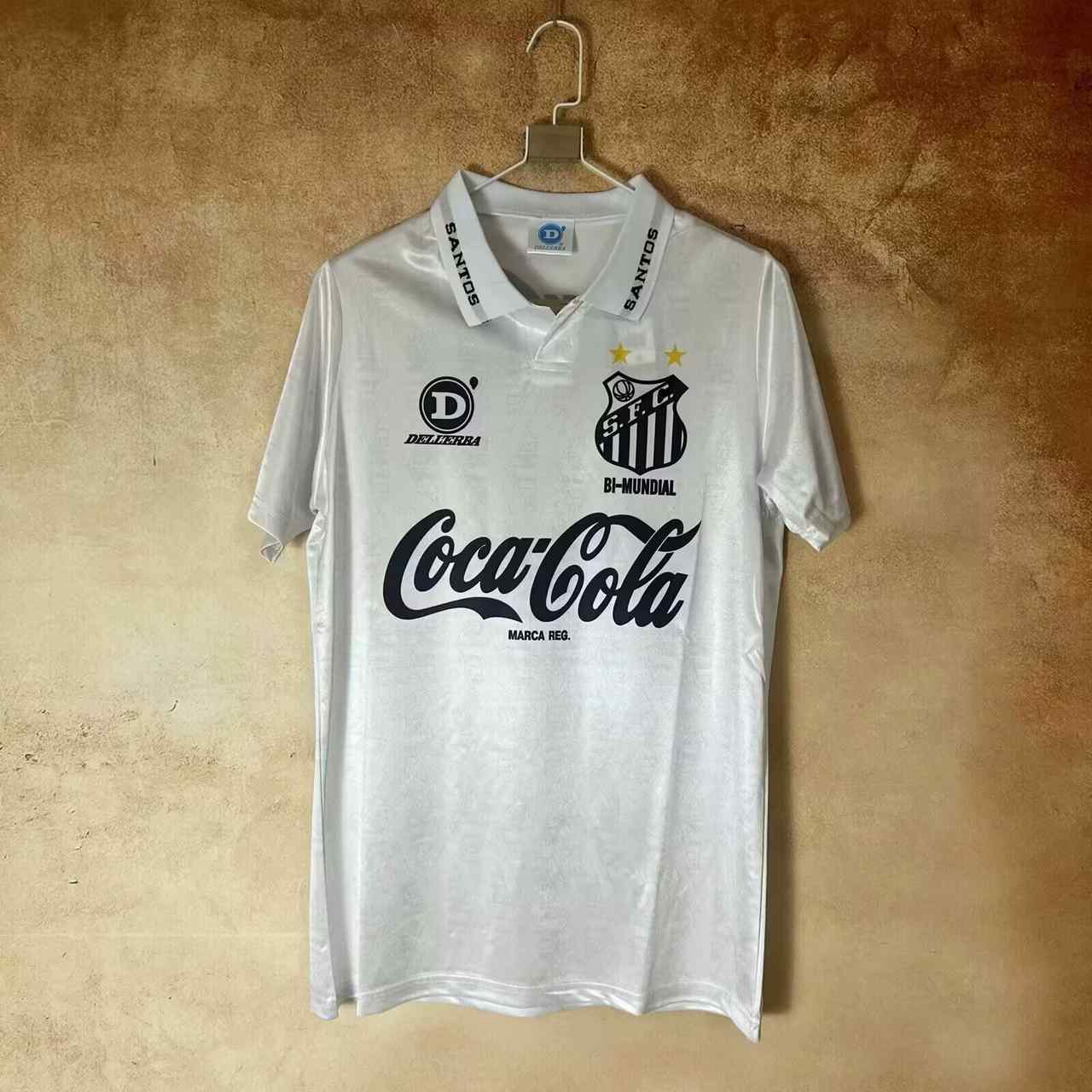 93 94 Santos home retro size S-2XL 93 94 桑托斯 主场