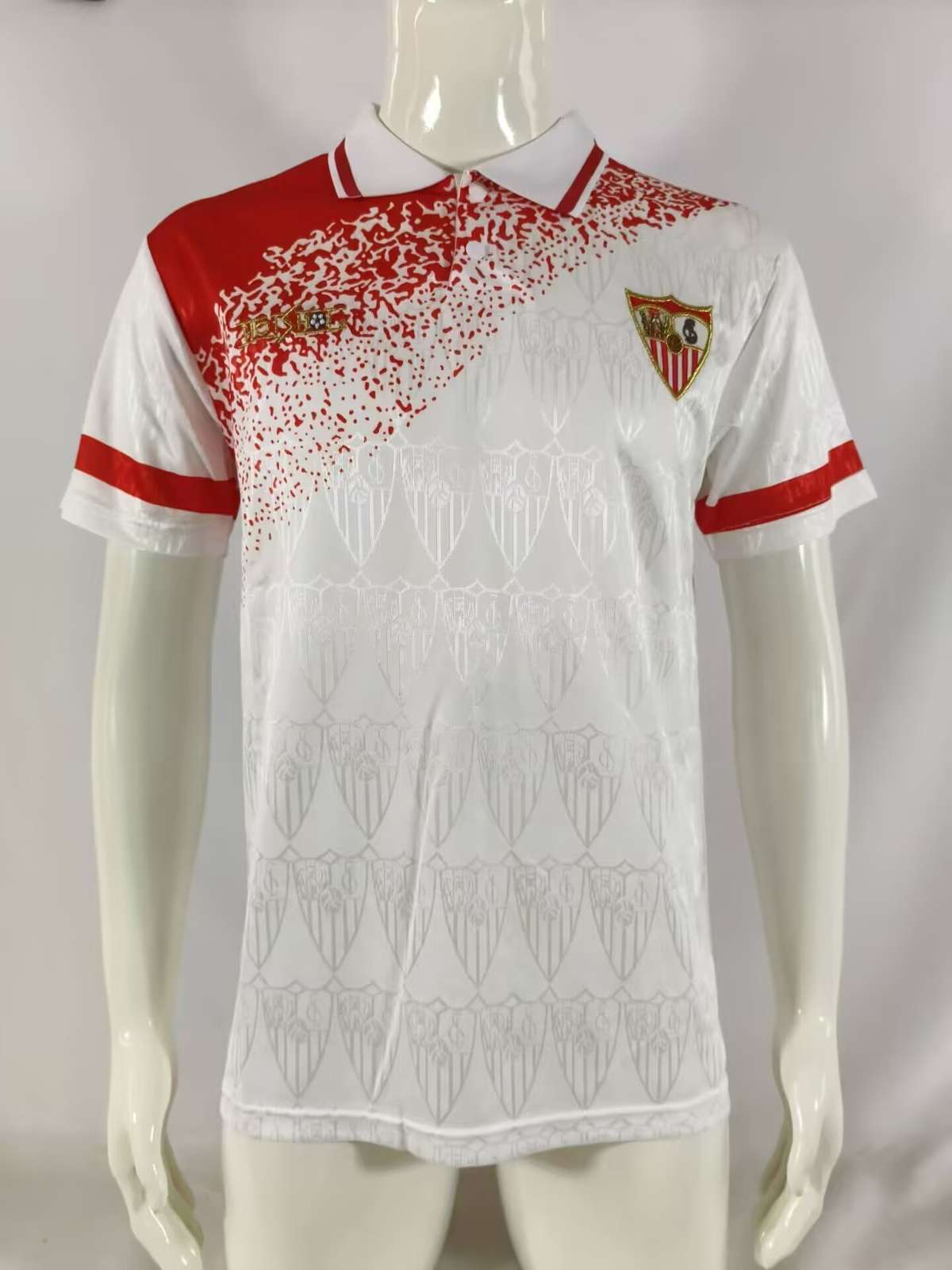 93 94 Sevilla home retro 93 94 塞维利亚 主场 复古