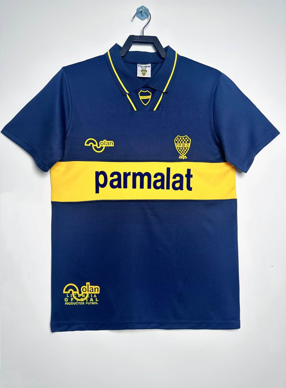 93 95 Boca Juniors home retro 93 95 博卡青年 主场 复古