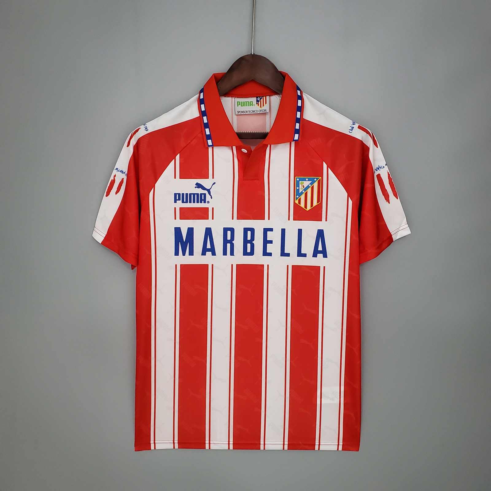 94 95 Atletico Madrid home retro S-XXL 94 95 马竞 主场
