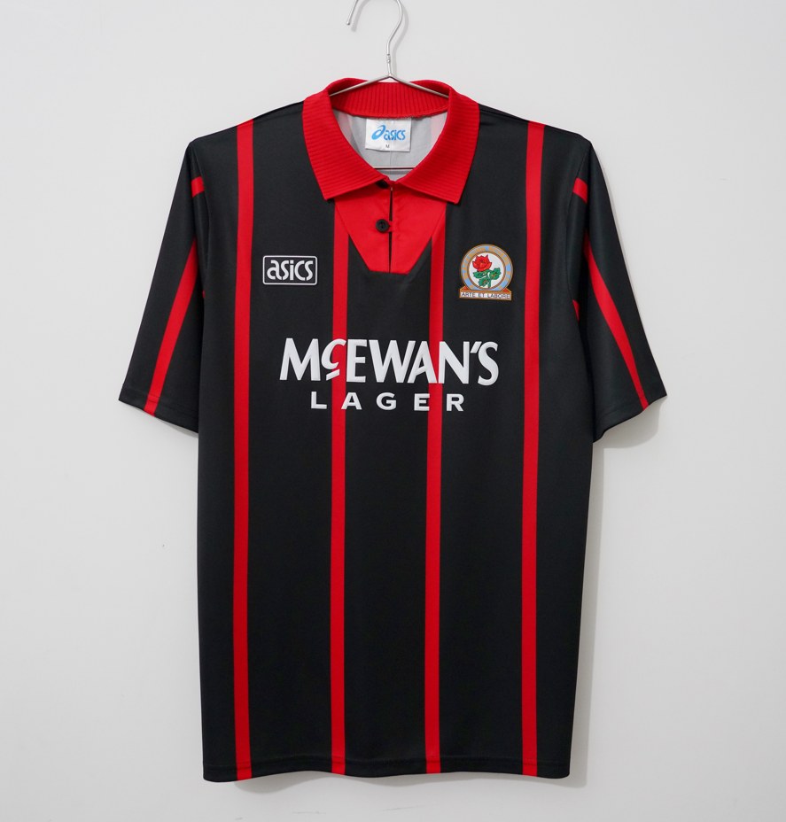 94 95 Blackburn Rovers away retro 94 95 布莱克本 客场 复古