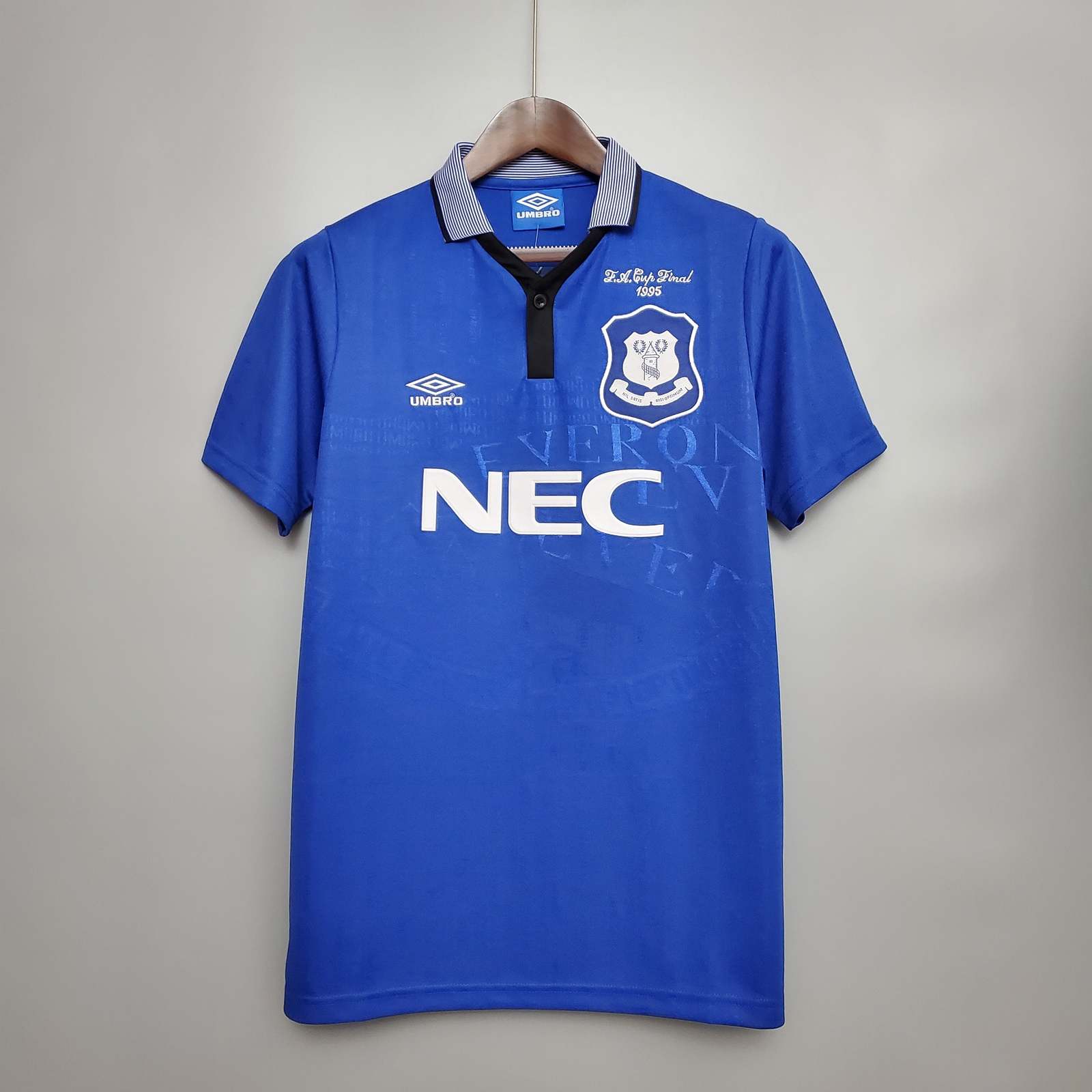 94 95 Everton home retro S-XXL 94 95 埃弗顿 主场 复古