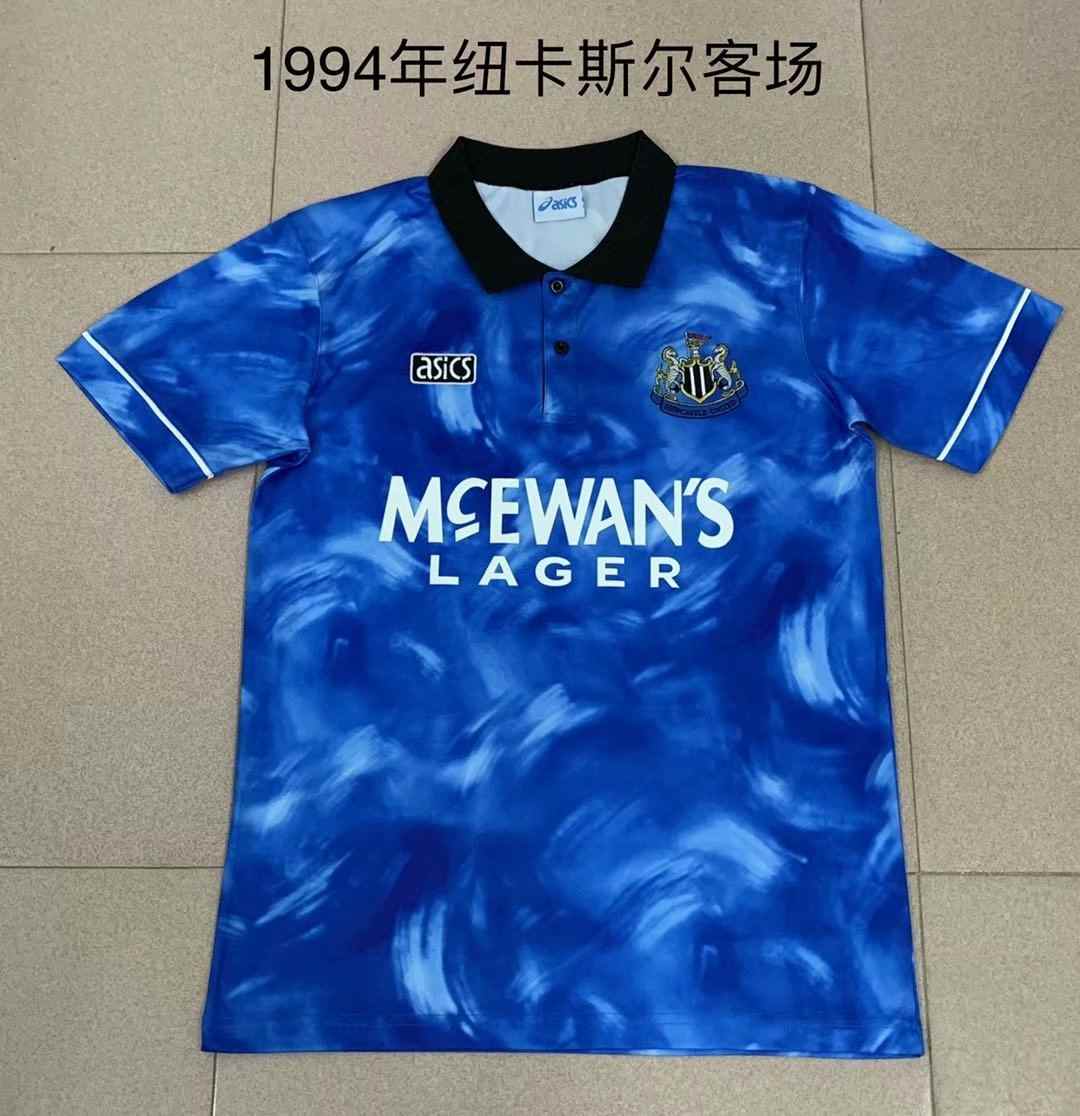 94 95 Newcastle United away retro 94 95 纽卡斯尔 客场 复古