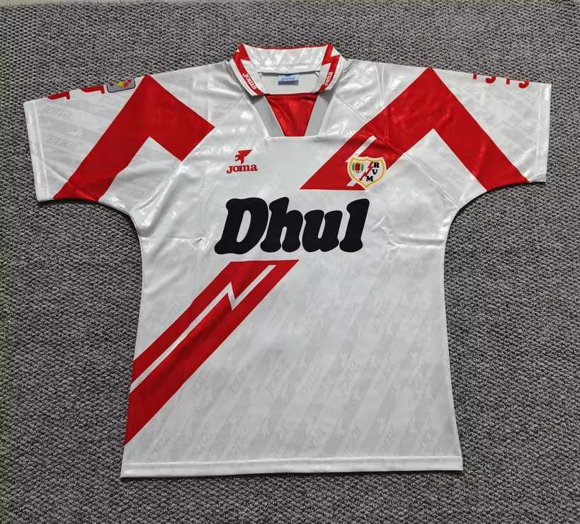 94 95 Rayo Vallecano home retro 94 95 巴列卡诺 主场 复古