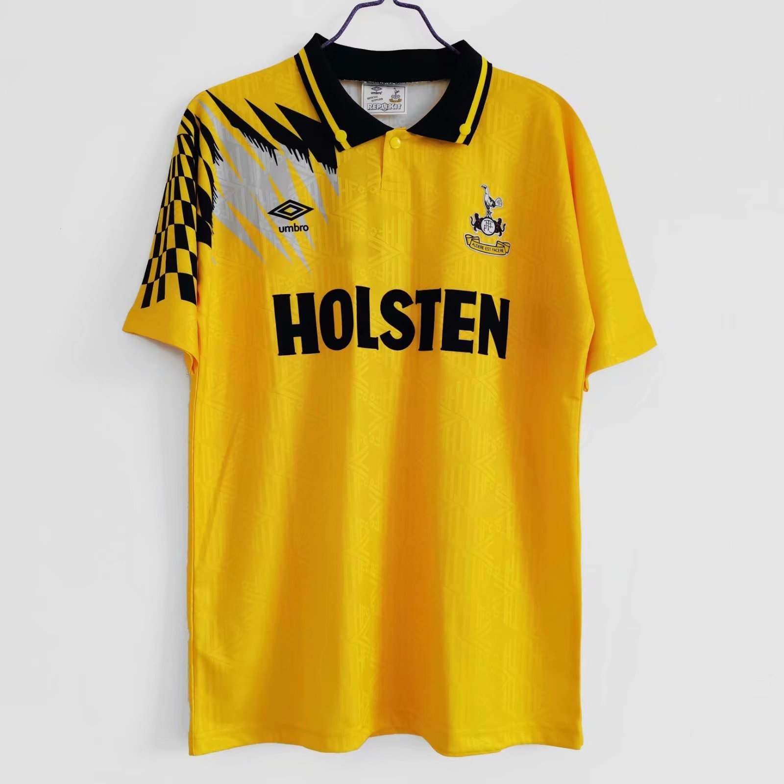 94 95 Tottenham yellow retro 热刺 黄色 复古
