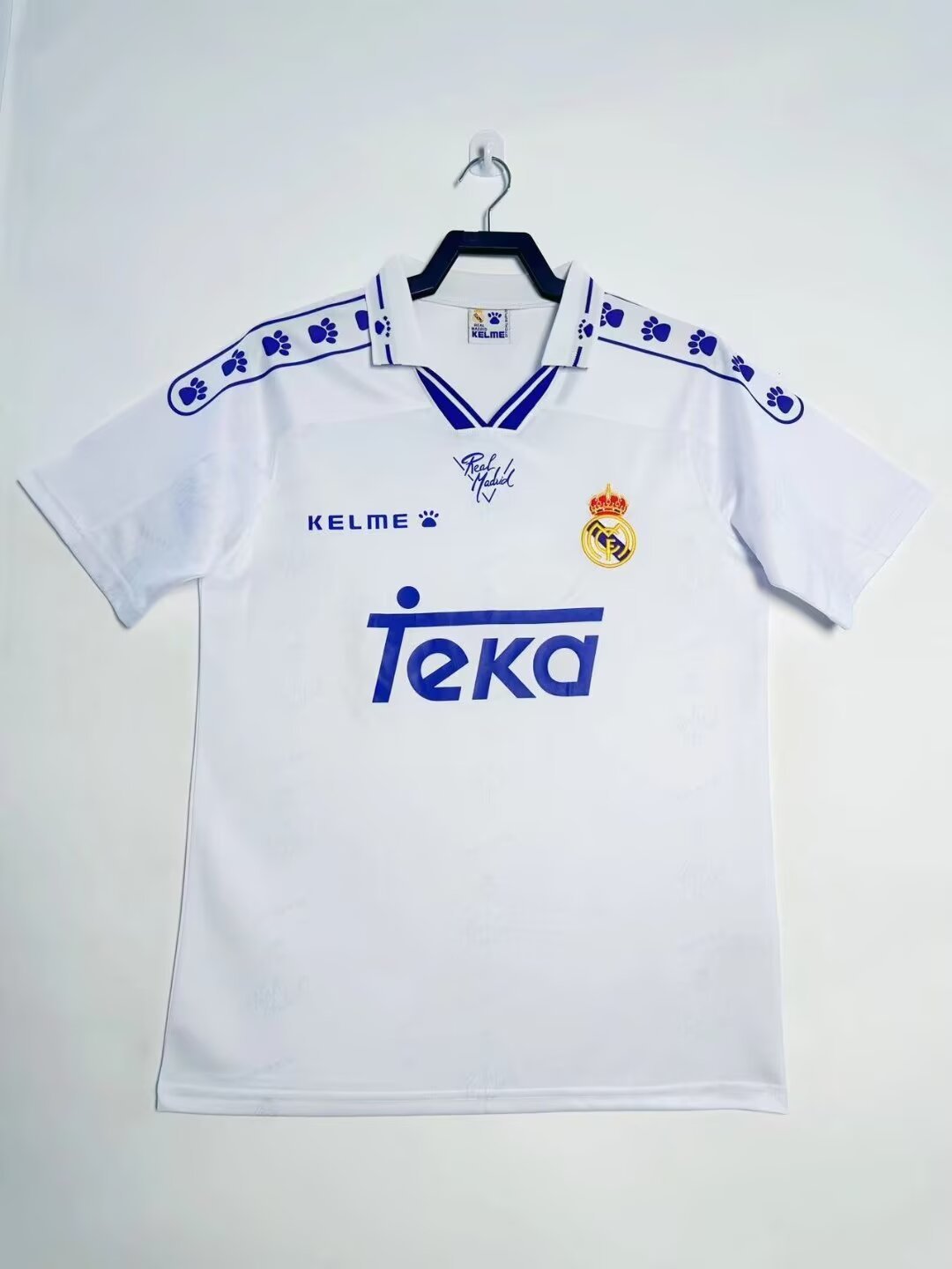 94 96 Real Madrid Home Retro S-2XL 94 96 皇马 主场 复古 S-2XL