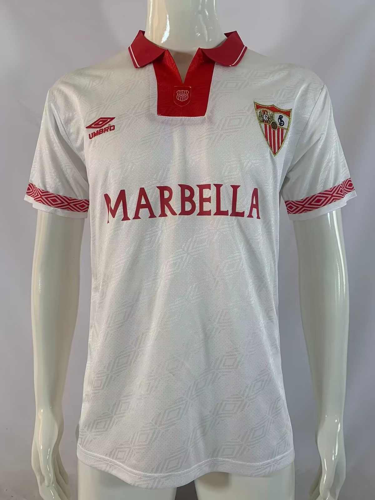 94 96 Sevilla home retro 94 96 塞维利亚 主场 复古