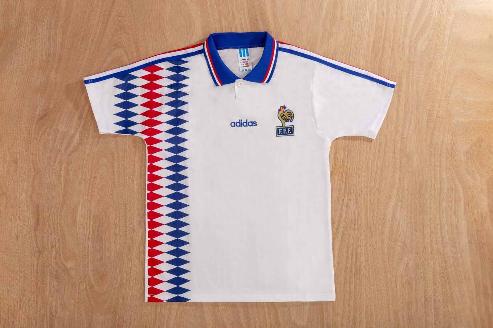 94 France away retro 94 法国 客场 复古