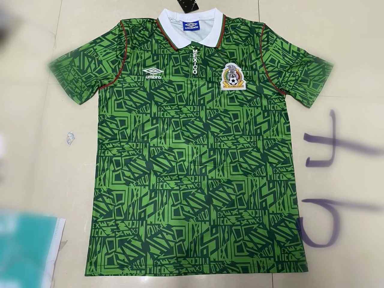 94 Mexico Home Retro 94 墨西哥 主场 复古
