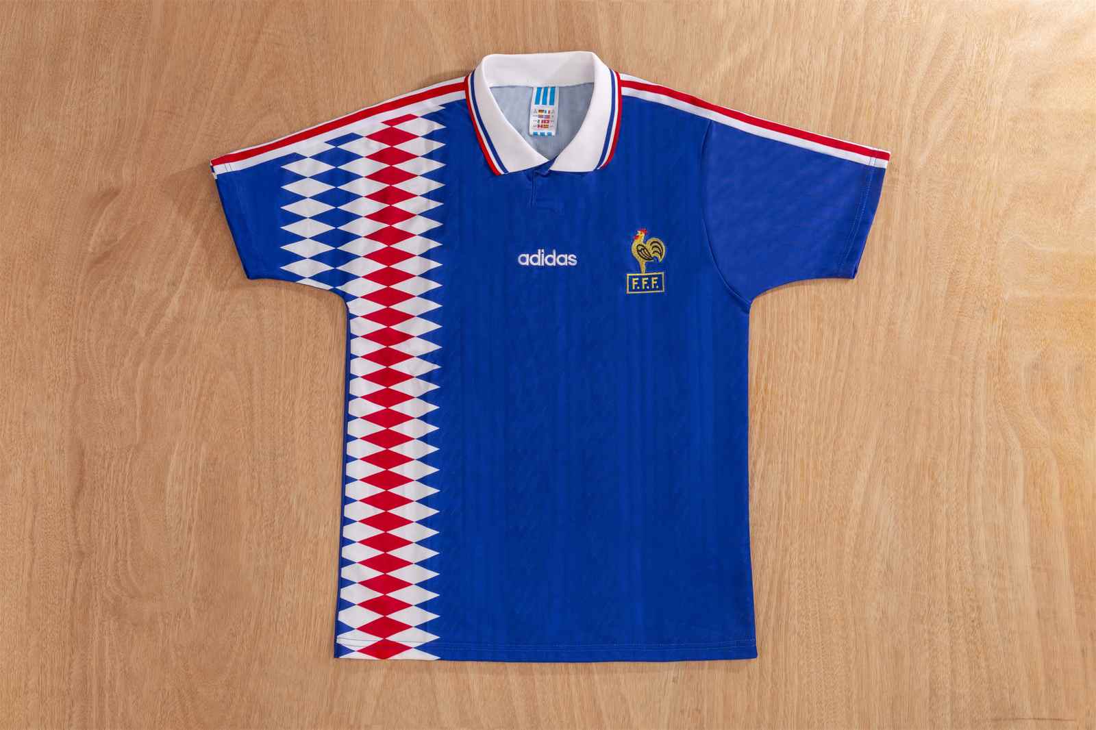 94 france home blue Retro 1994 法国 主场