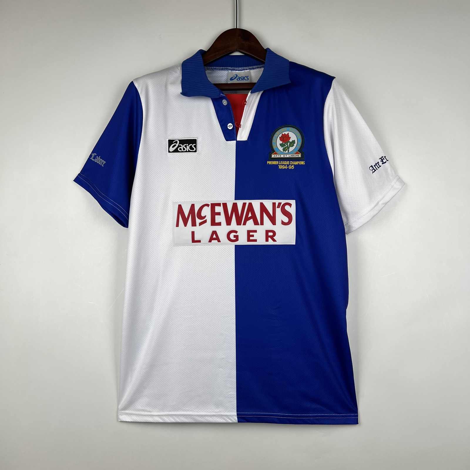 94-95 Blackburn Rovers Premier League champion retro 94-95 布莱克本 英超冠军 复古