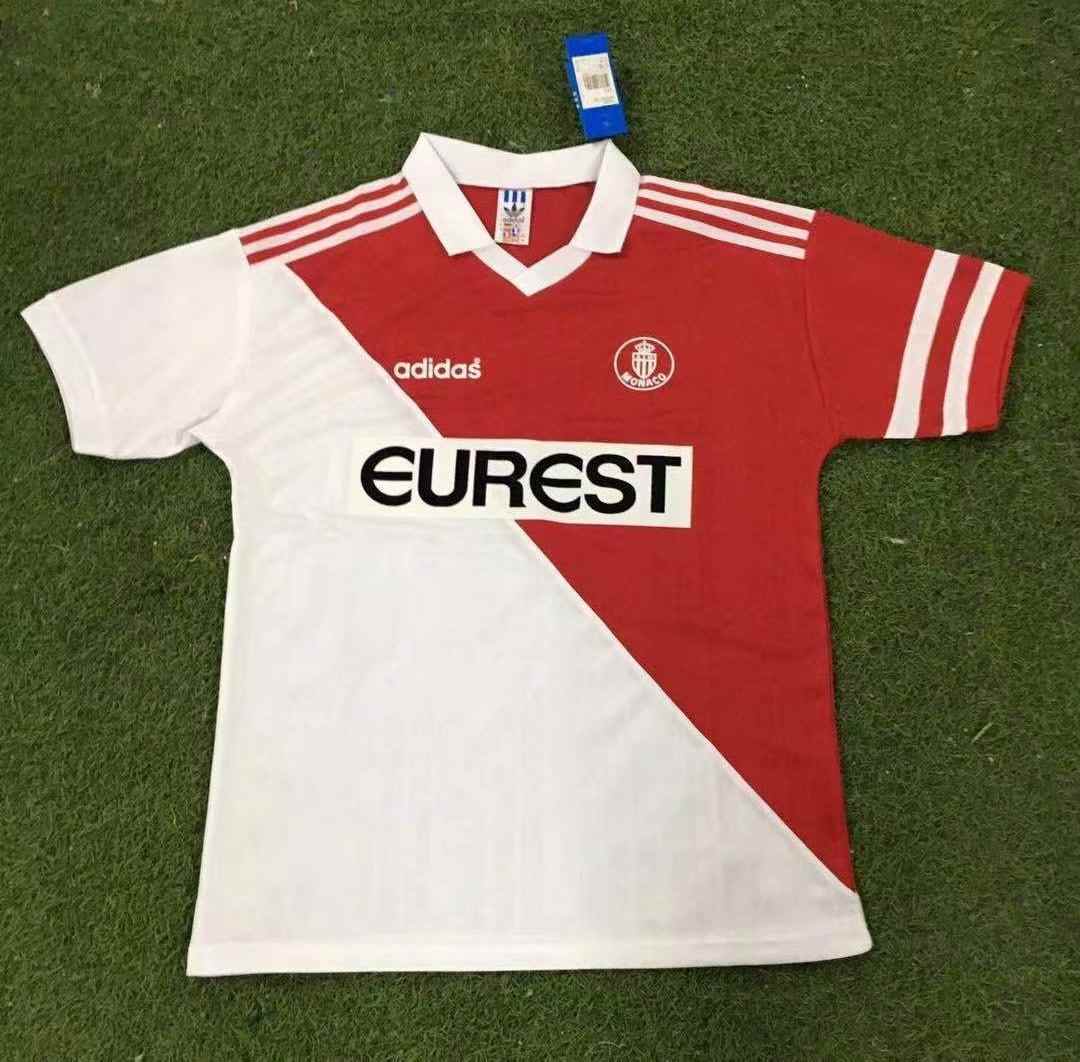 95 95 Monaco home retro S-XXL 95 96 摩纳哥 主场 复古 S-XXL