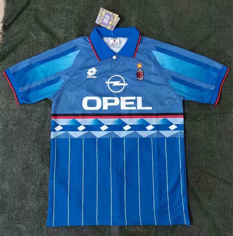 95 96 AC Milan away retro 95 96 AC米兰 客场 复古