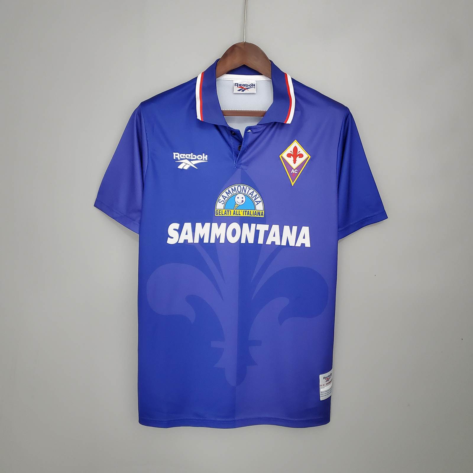 95 96 Fiorentina Home Retro 95 96 佛罗伦萨 主场 复古