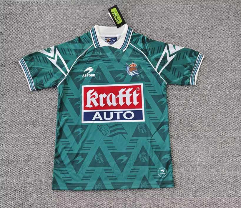 95 96 Real Sociedad away retro 95 96 皇家社会 客场 复古