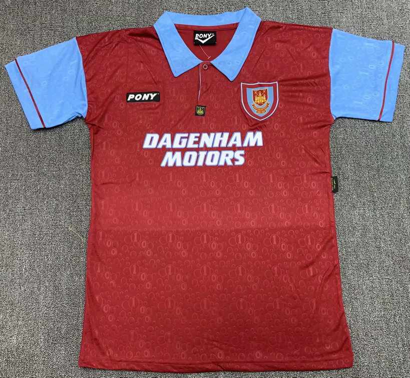 95 96 West Ham United 100 Anniversary retro 95 96 西汉姆联 百年纪念 复古