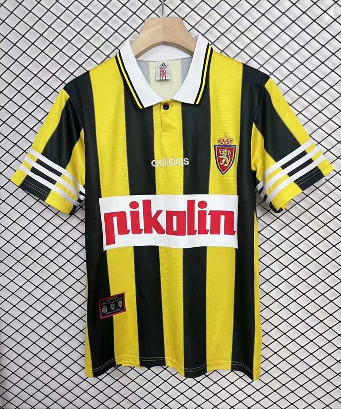 95 96 Zaragoza third Away retro S-2XL 95 96 萨拉戈萨 二客 复古 S-2XL