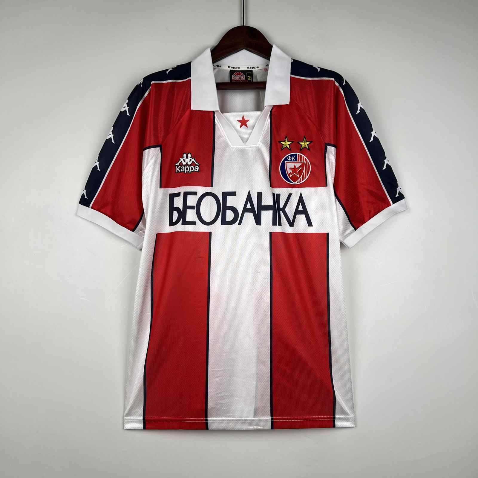 95 97 Crvena Zvezda Home retro S-XXL 95 97 贝尔格莱德红星 主场