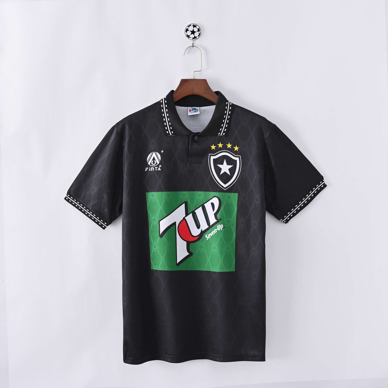 95 Botafogo third away black Retro 95 博塔弗戈 二客