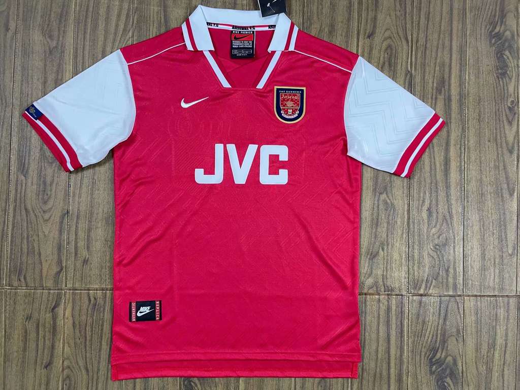 96 97 Arsenal home Retro 96 97 阿森纳 主场 短袖 复古
