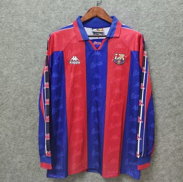 96 97 Barcelona home long sleeve Retro 96 97 巴萨 主场 长袖 复古