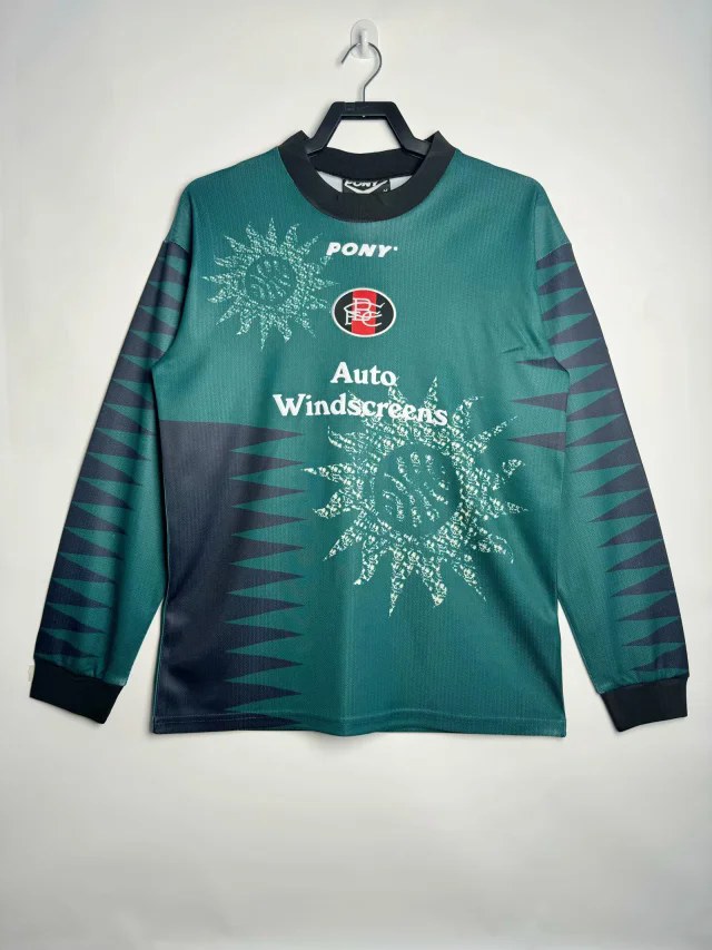 96 97 Birmingham City goalkeeper GK long sleeves Retro size S-2XL 96 97 伯明翰城 守门员