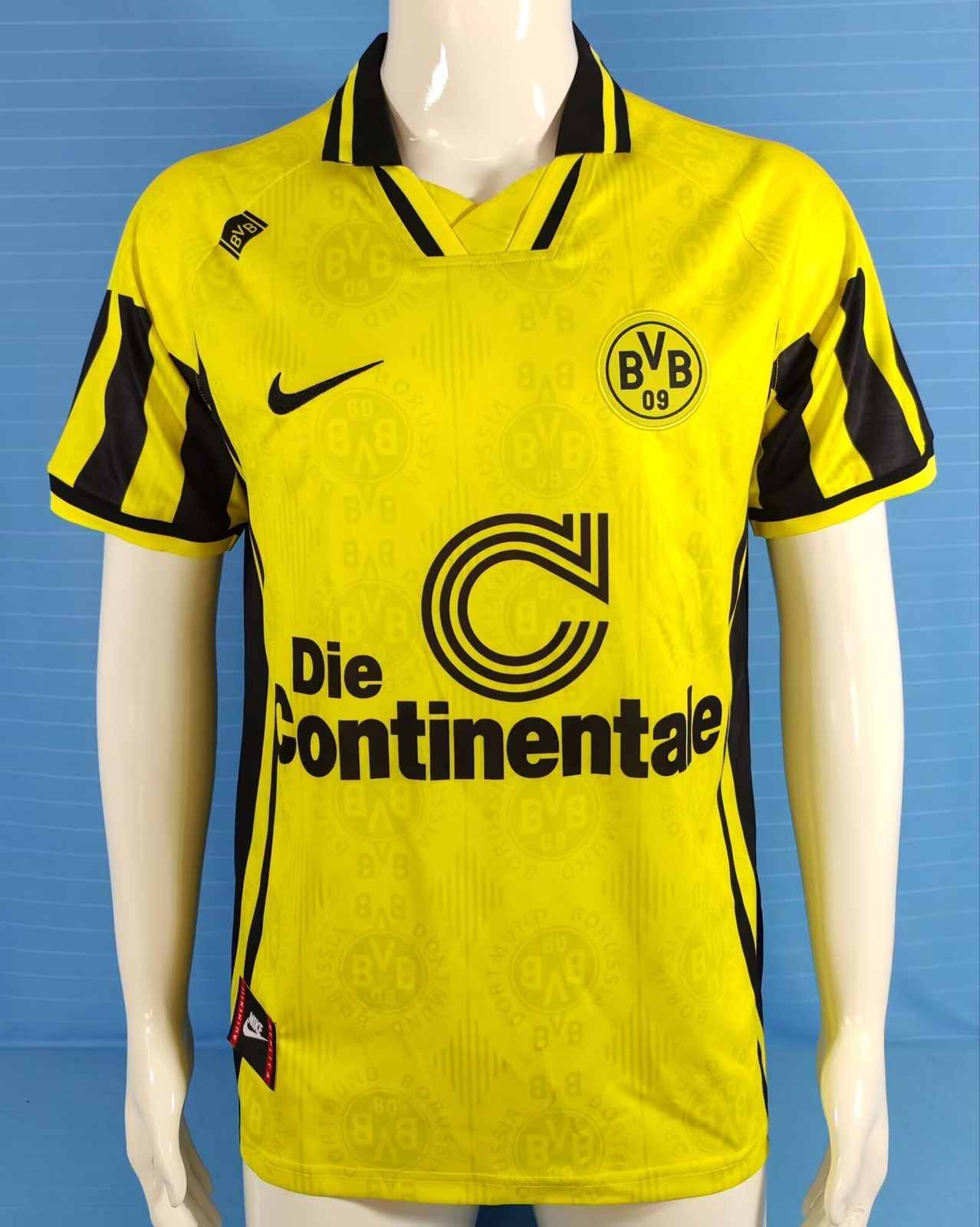 96 97 Borussia Dortmund home retro S-2XL 96 97 多特蒙德 主场 复古 S-2XL