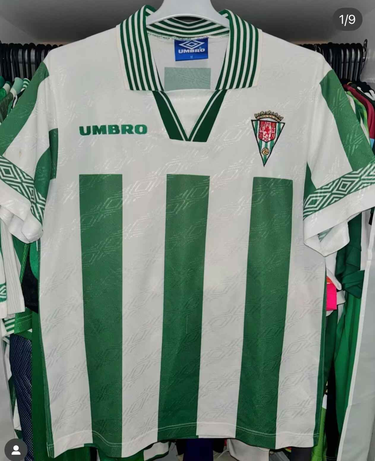 96 97 Córdoba home retro 96 97 科尔瓦多 主场 复古