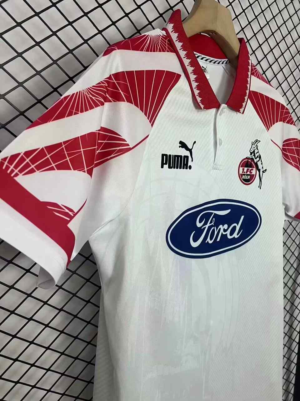 96 97 FC Köln home retro size S-4XL 96 97 科隆 主场