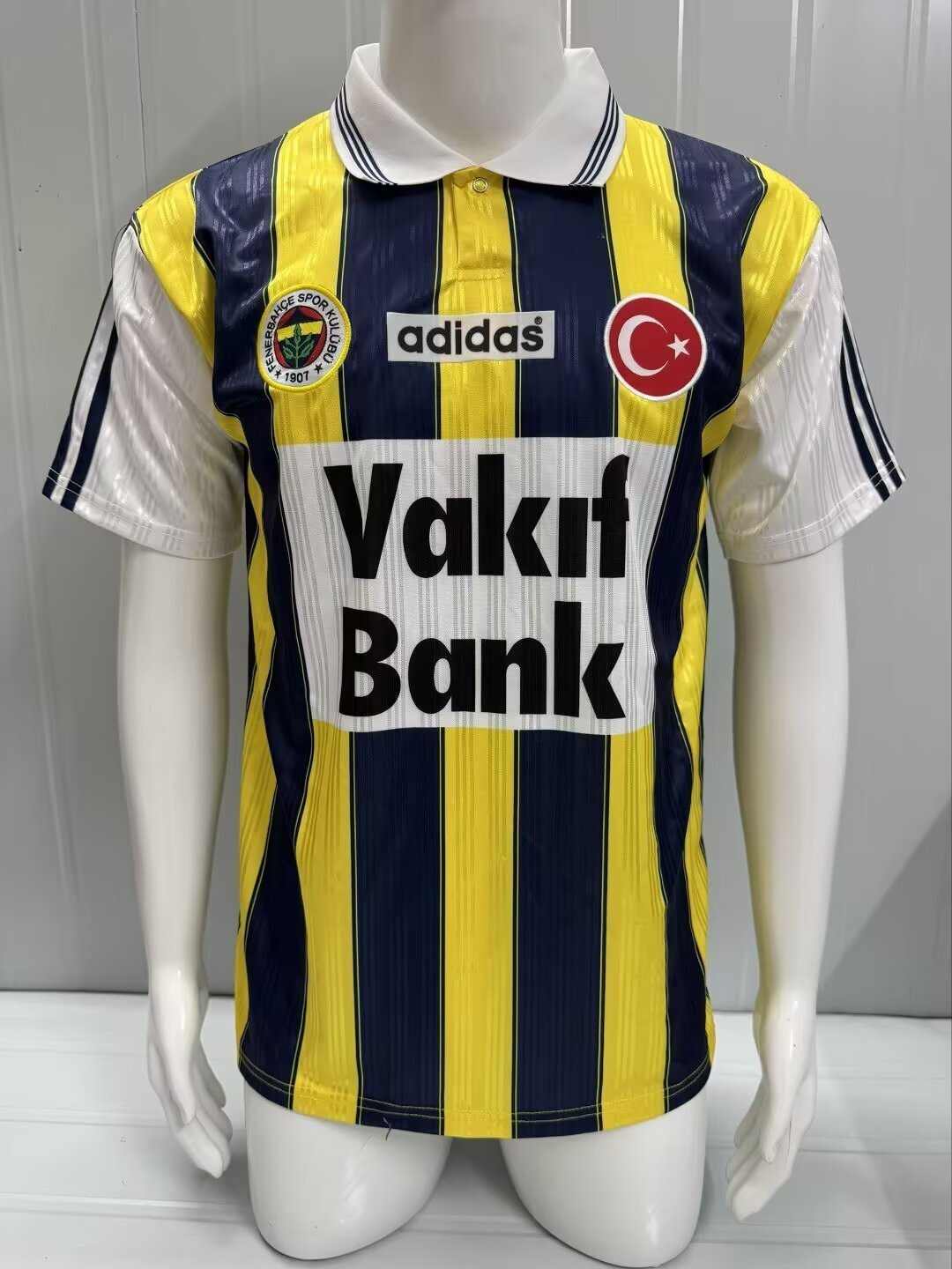 96 97 Fenerbahce home retro 96 97 费内巴切 主场 复古