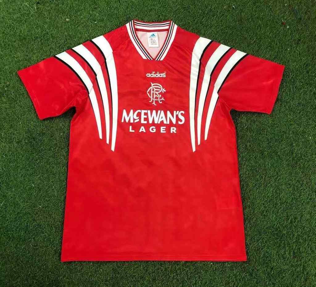 96 97 Rangers third away retro 96 97 流浪者 二客 复古 S-XXL