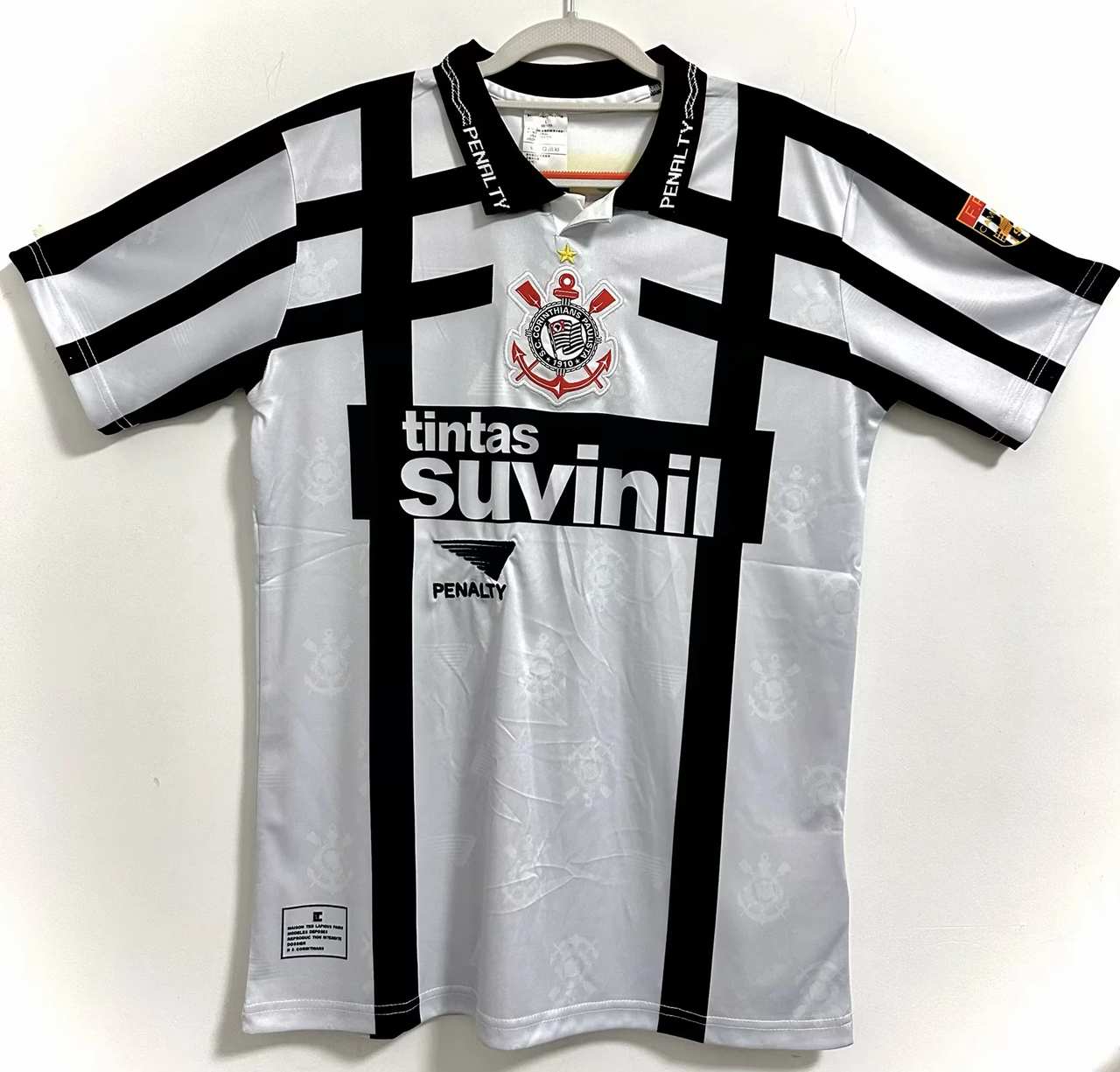 96 Corinthians third away Retro size S-2XL 96 科林蒂安 二客