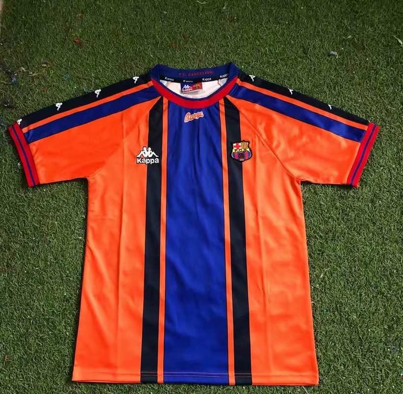 97 98 Barcelona away retro 97 98 巴萨 客场 复古 S-XXL