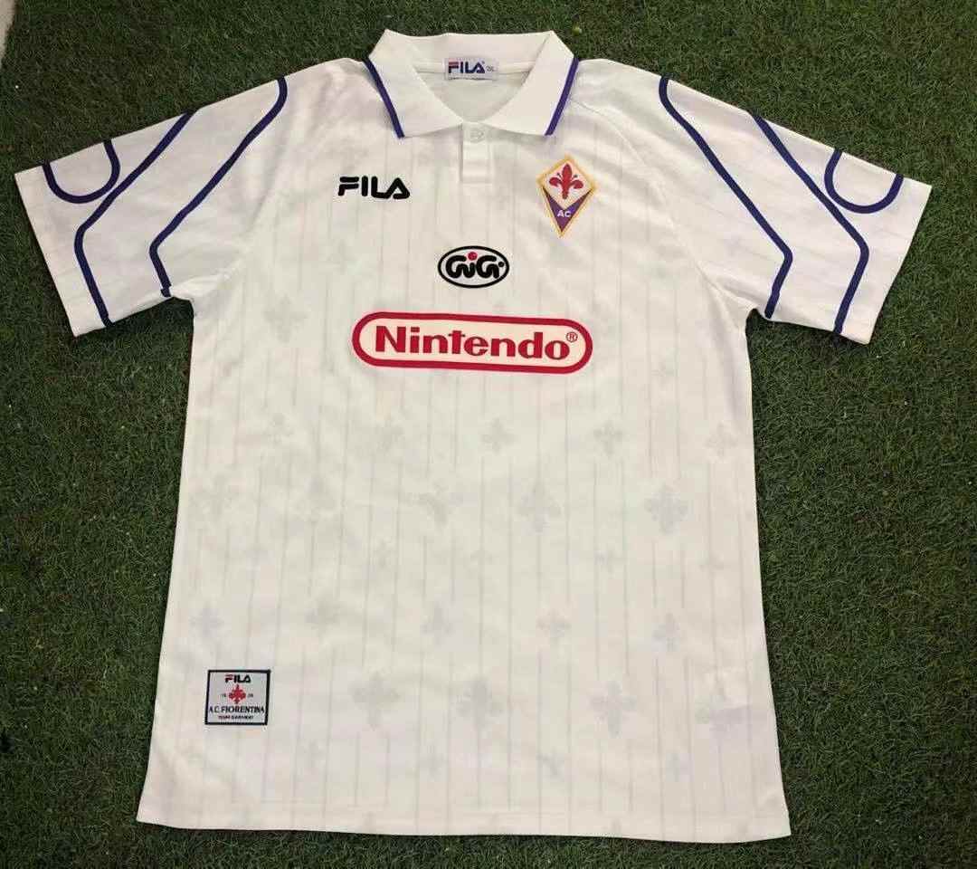 97 98 Fiorentina away retro 佛罗伦萨 客场 复古 S- XXL