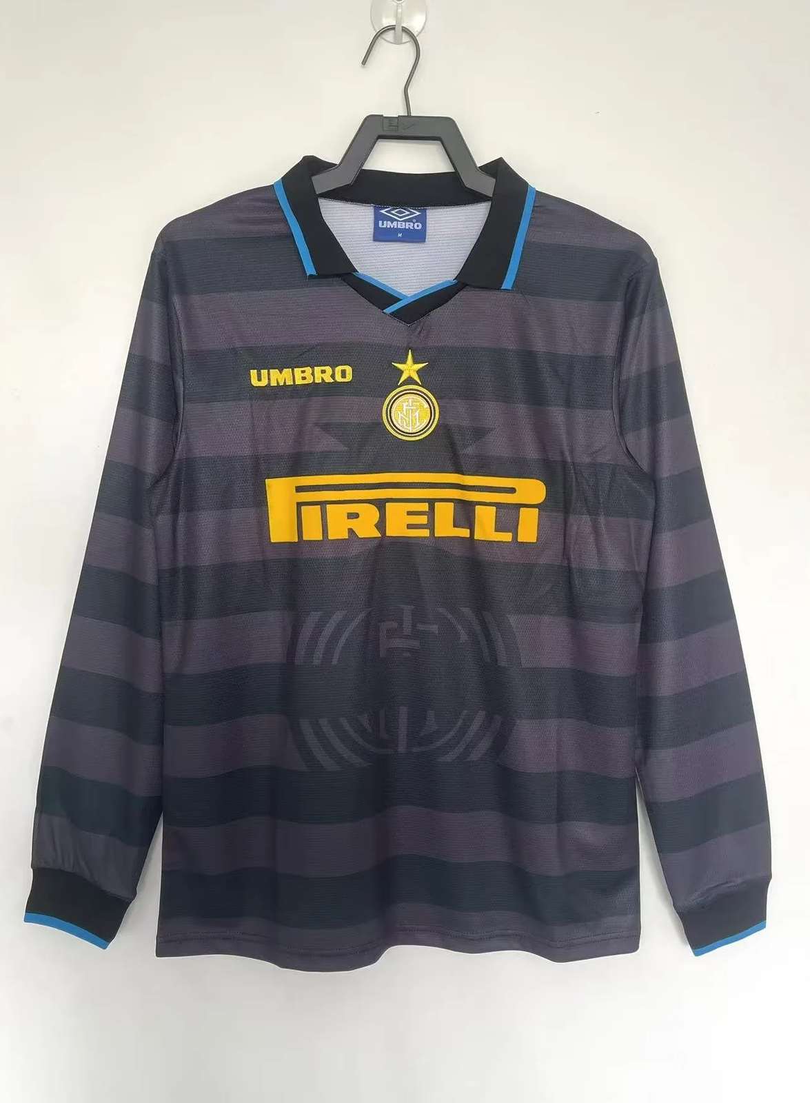 97 98 Inter third away long sleeves Retro S-XXL 97 98 国民 二客 长袖