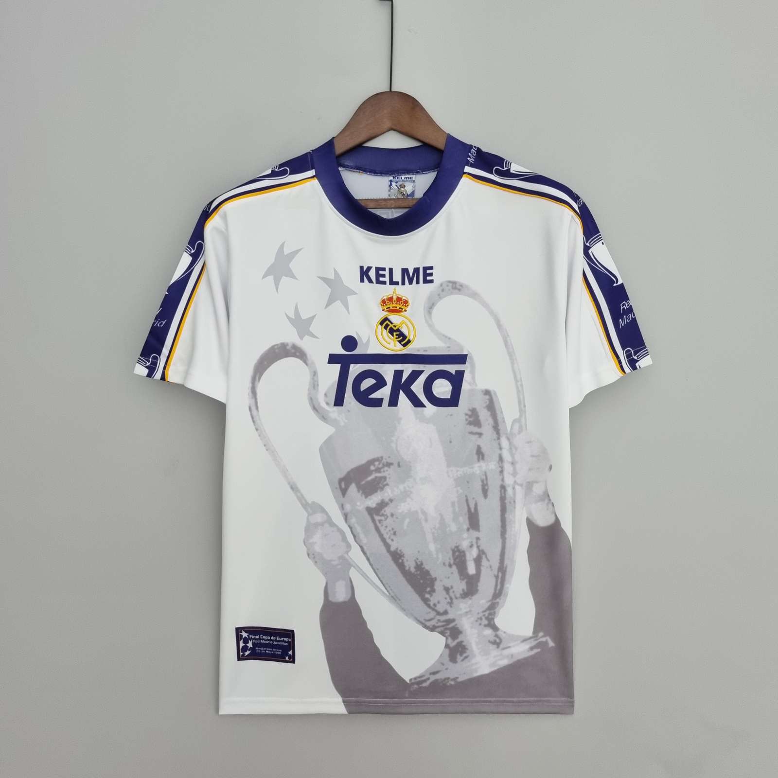 97 98 Real Madrid 7 times Champions League Commemorative version 97 98 皇马 7次欧冠 冠