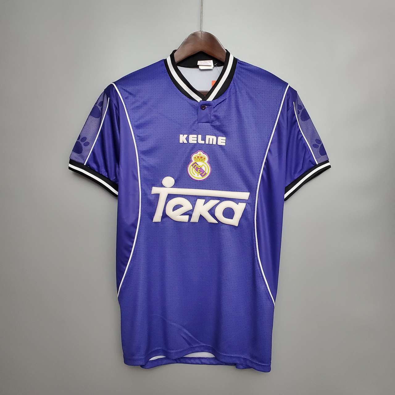 97 98 Real Madrid Away Retro S-2XL 97 98 皇马 客场 复古 S-2XL
