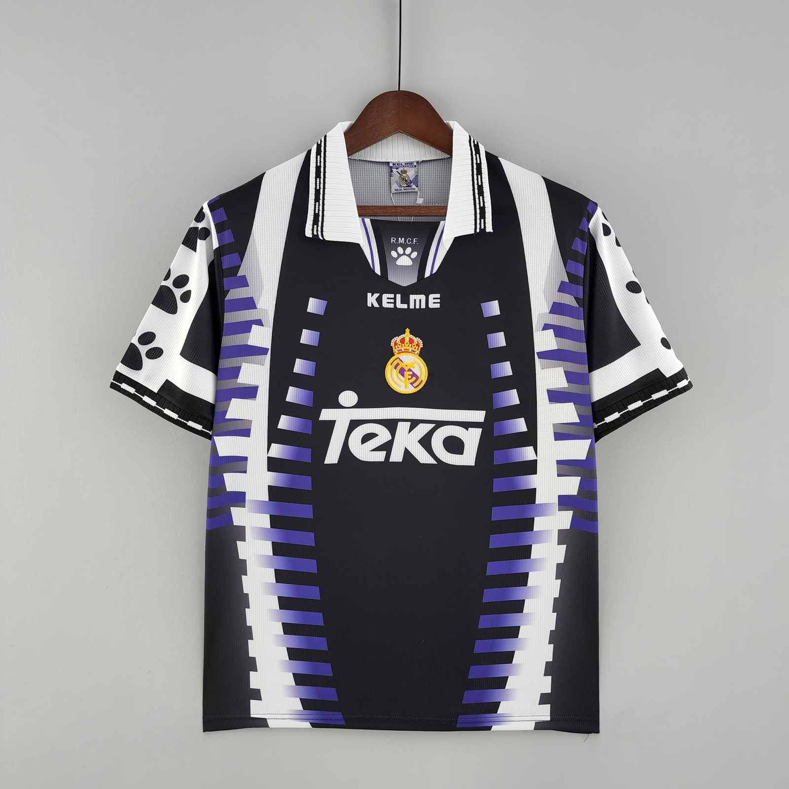 97 98 Real Madrid Third away retro S-XXL 97 98 皇马 二客