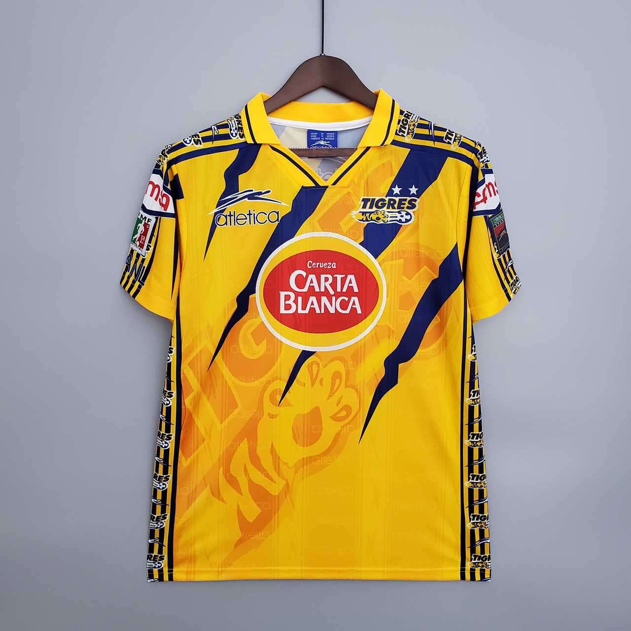 97 98 Tigres home retro 97 98 老虎 主场 复古