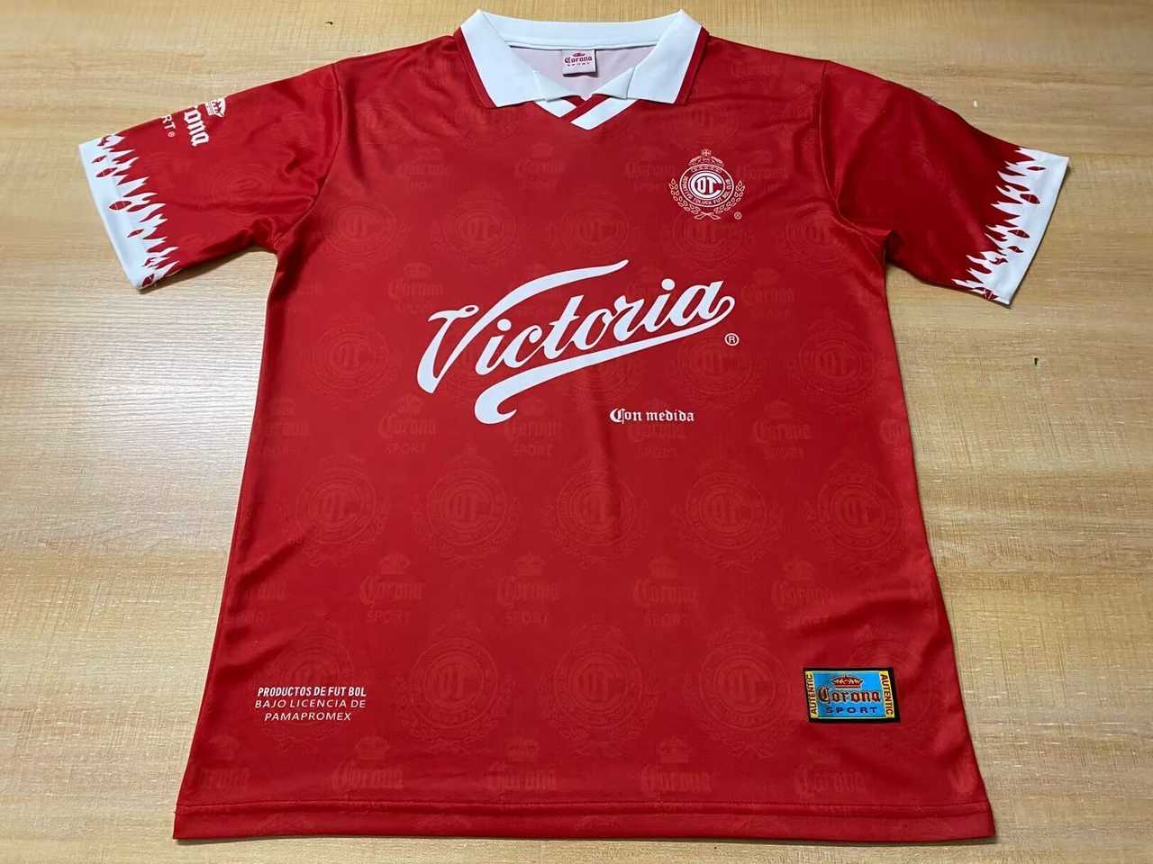 97 98 Toluca home retro S-2XL 97 98 托卢卡 主场 复古 S-2XL