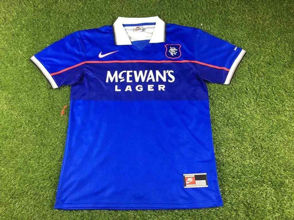 97 99 Rangers home retro 流浪者主场