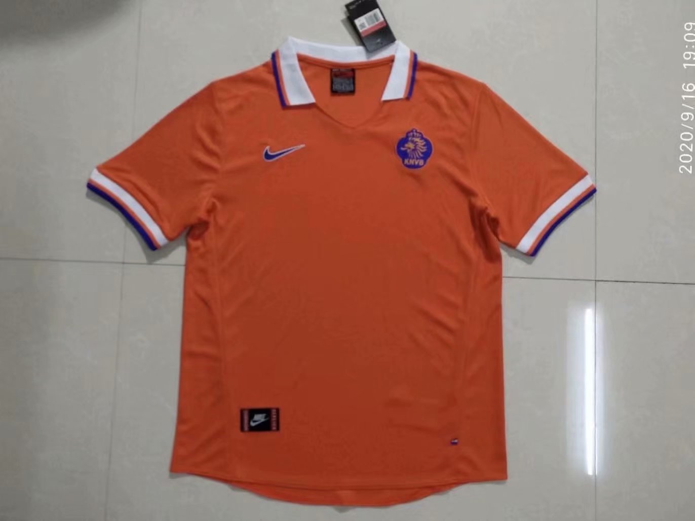 97 Holland Netherlands home retro 荷兰 主场 复古