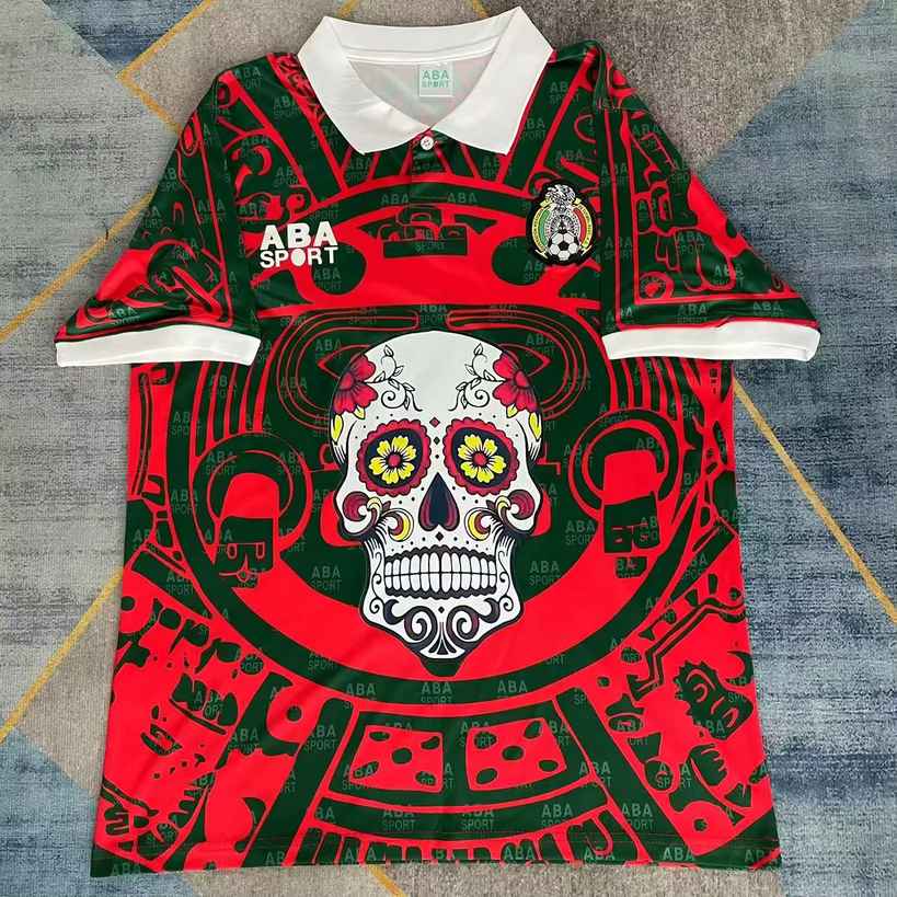 97 Mexico third away special version Retro size S-2XL 97 墨西哥 二客 特别版