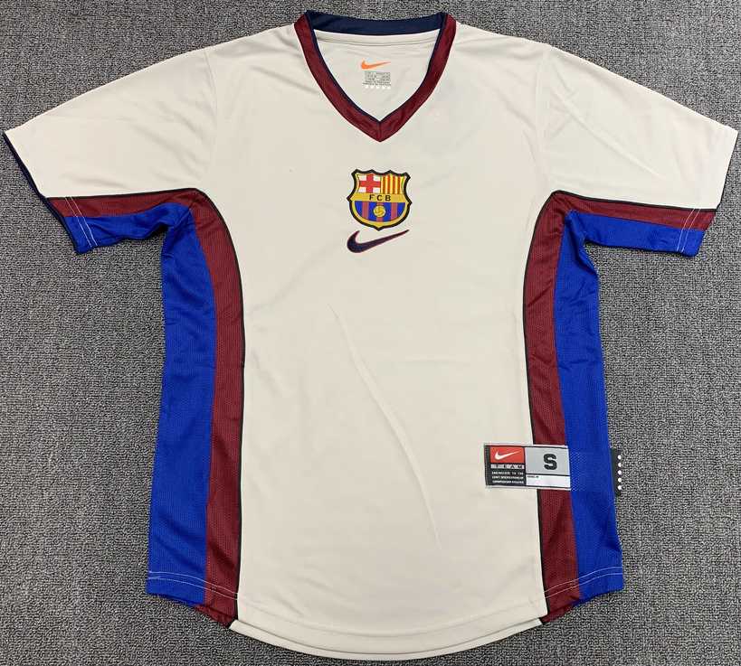 98 99 Barcelona Away Retro 98 99 巴萨 客场 复古 S-XXL