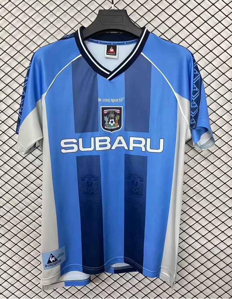 98 99 Coventry City home S-4XL 98 99 考文垂成 主场 S-4XL