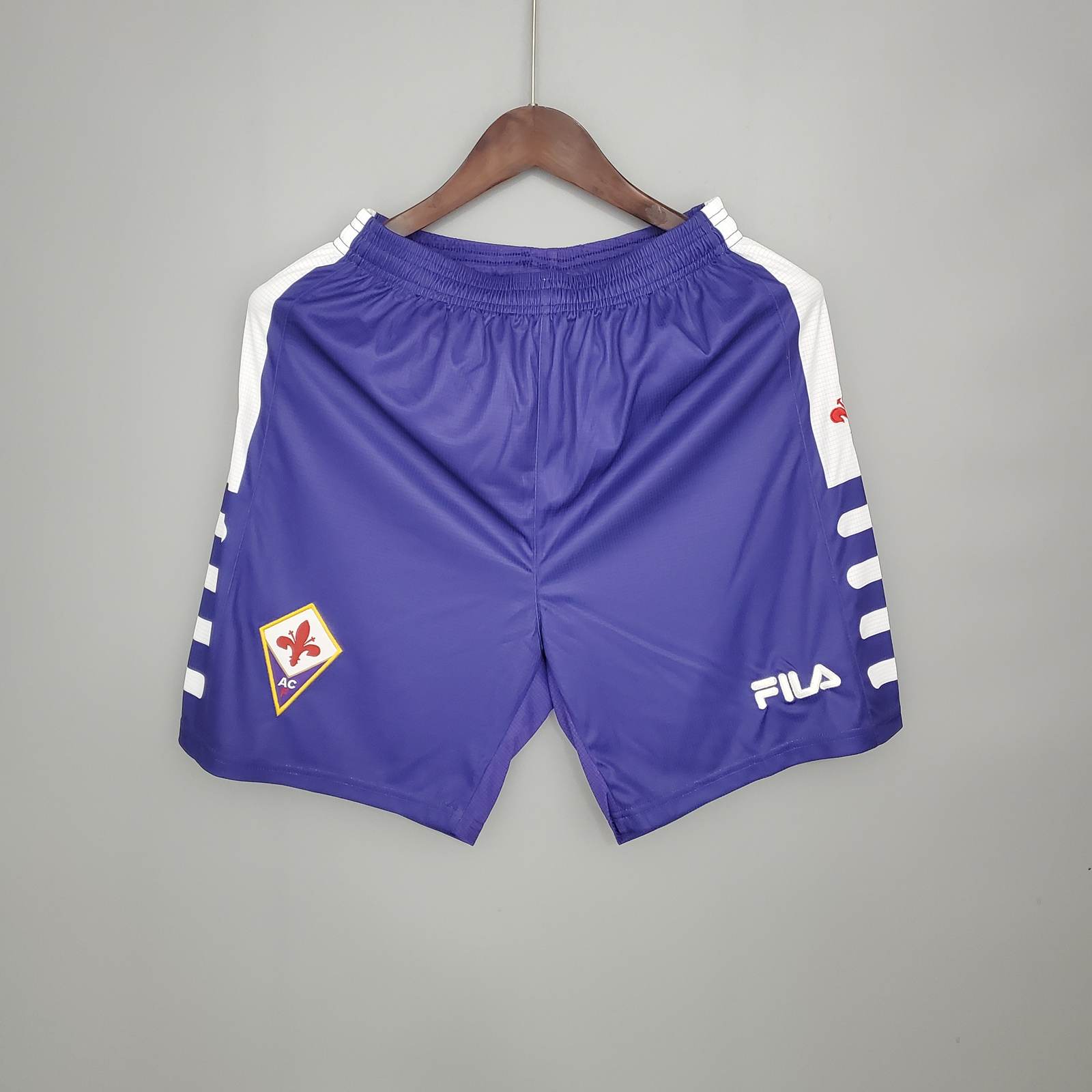 98 99 Fiorentina home blue shorts S-XXL 佛罗伦萨主场复古短裤