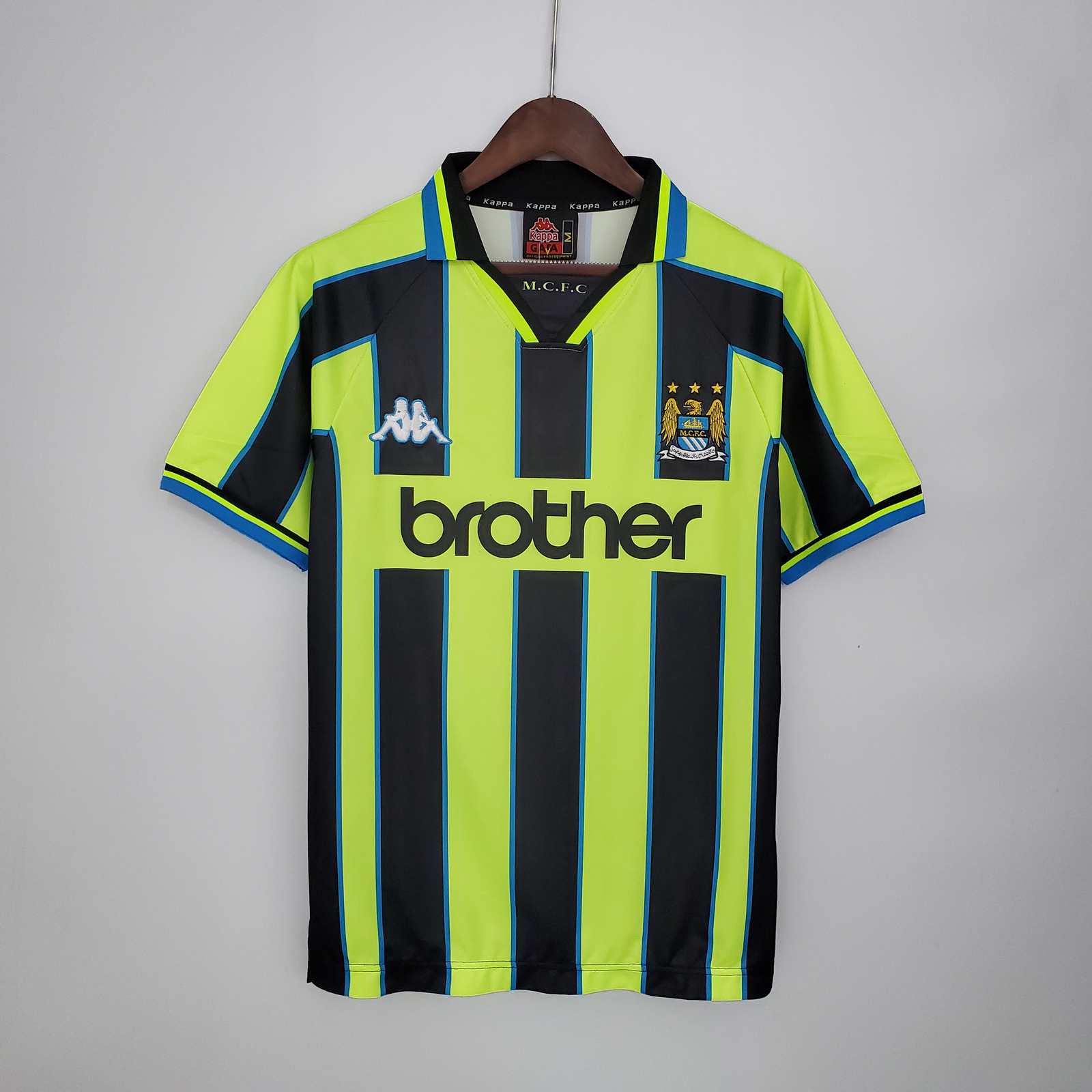 98 99 Manchester city away retro 98 99 曼城 客场 复古 S-XXL