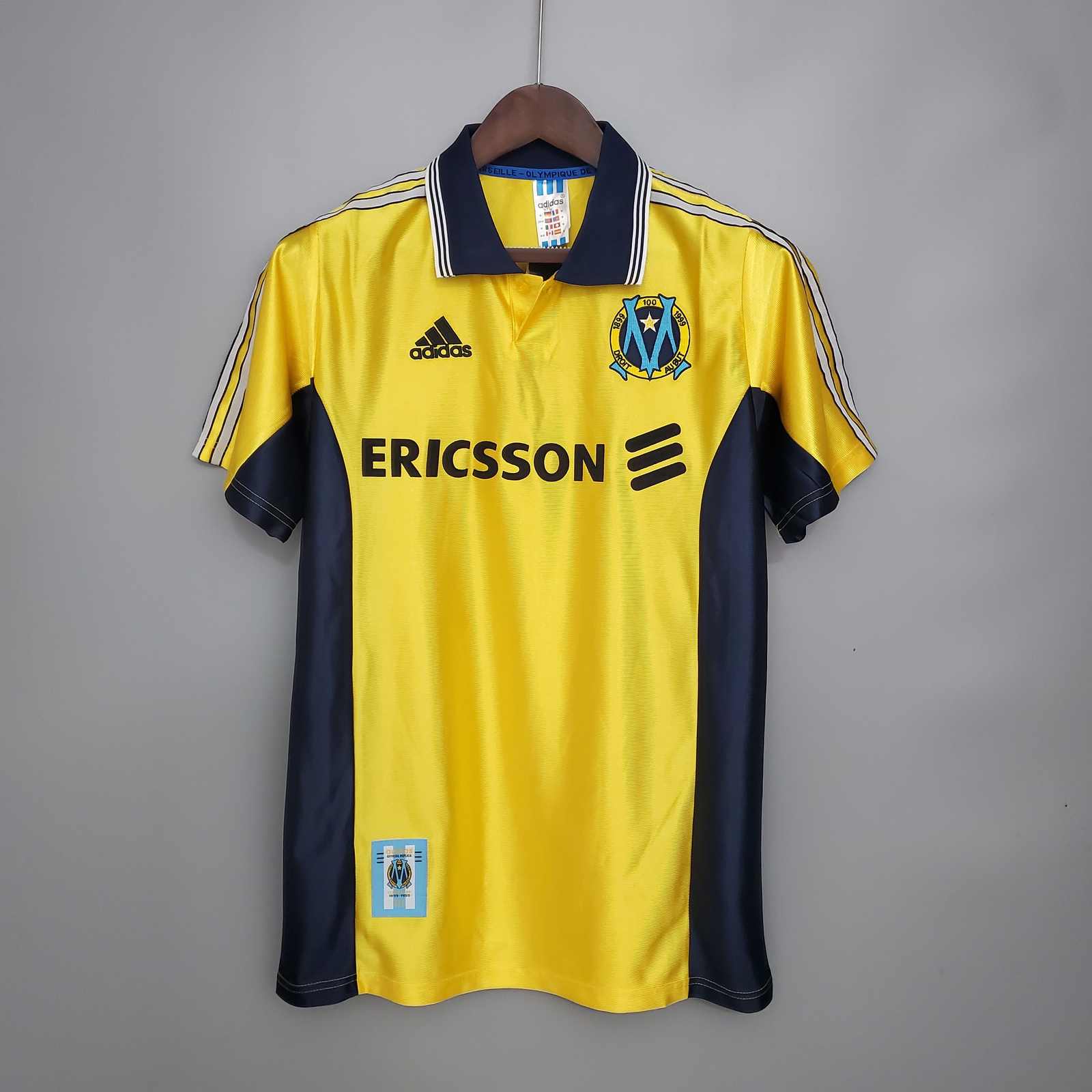 98 99 Marseille Away Retro S-XXL 98 99 马赛 客场 复古