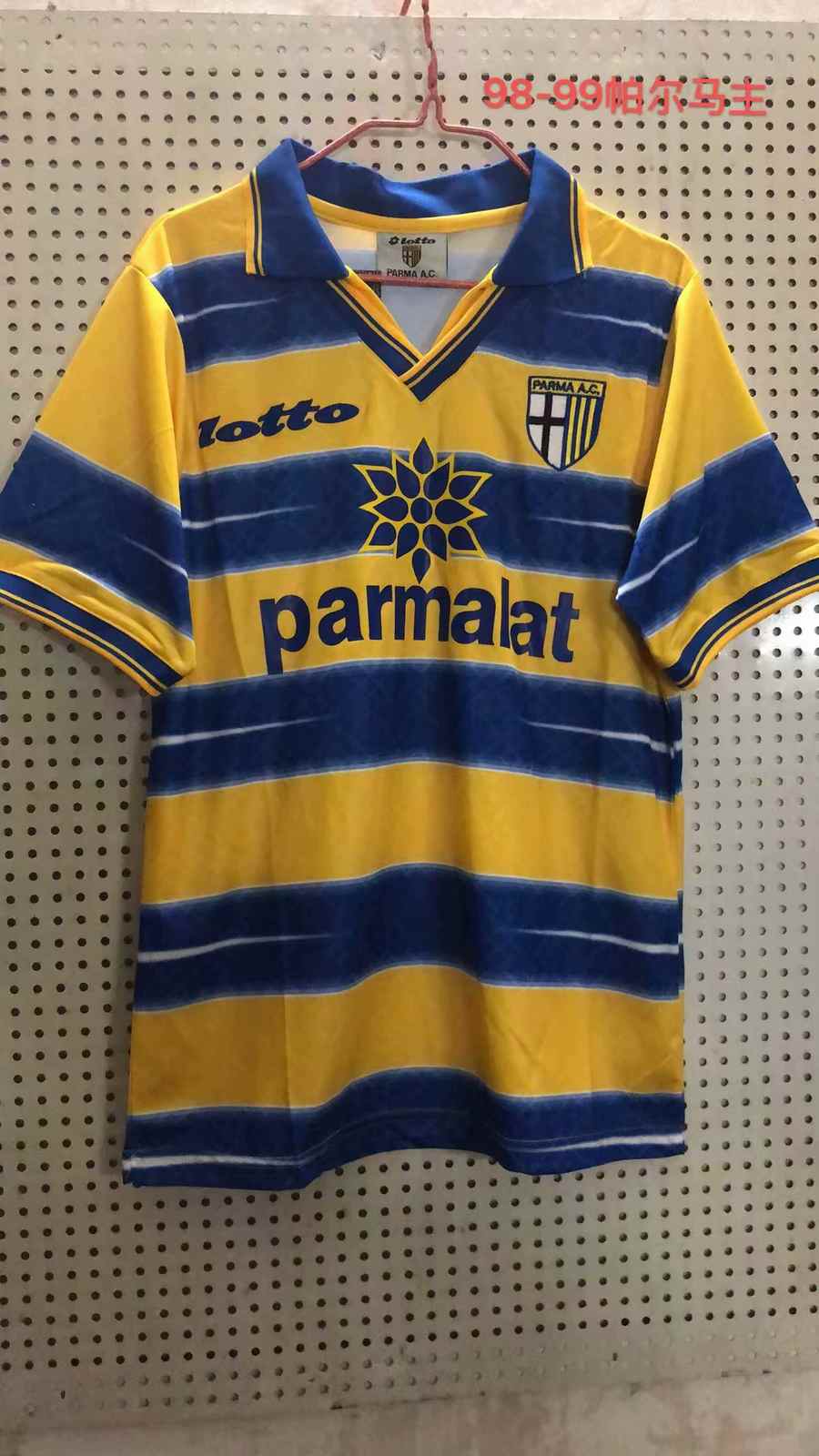 98 99 Parma Home Retro S-XXL 98 99 帕尔马 主场 复古 S-XXL