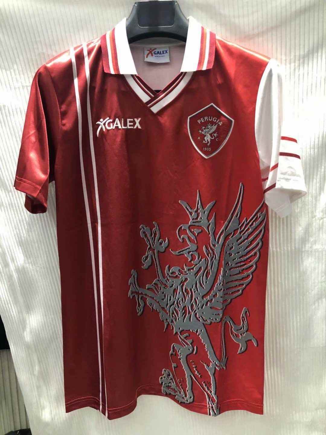 98 99 Perugia Calcio home retro 佩鲁贾 主场 复古